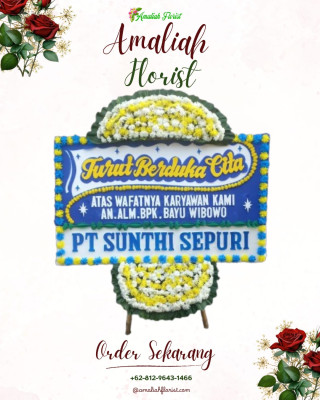 Papan Bunga Duka di Barumun Tengah
