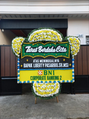 Papan Bunga Duka di Barumun Tengah