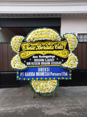 Papan Bunga Duka di Barumun Tengah
