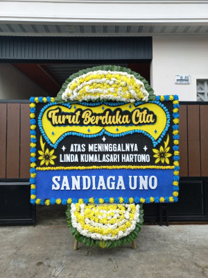 Papan Bunga Duka di Barumun Tengah
